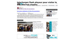 Desktop Screenshot of cinedoc.fr